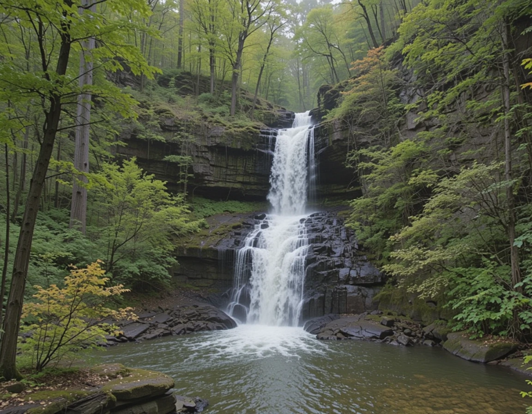 Waterfalls in US National Parks